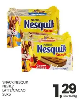 Despar Snack Nesquik Nestlé Latte/Cacao offerta