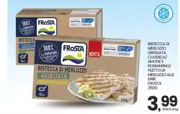 Despar Bistecca di merluzzo grigliata limone e rosmarino Frosta offerta