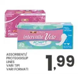 Despar Assorbenti/Proteggislip Lines offerta