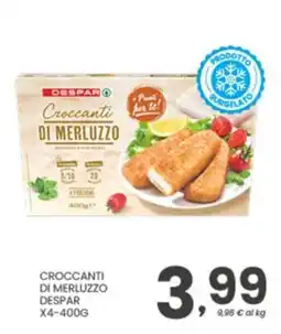 Despar Croccanti di merluzzo Despar offerta