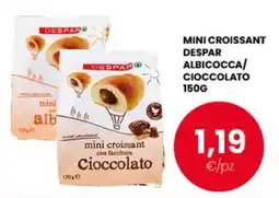 Despar Mini croissant con farcitura Cioccolato Despar offerta