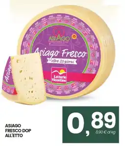 Despar Asiago Fresco DOP offerta