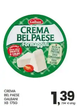 Despar Crema Bel Paese Formaggini Galbani offerta