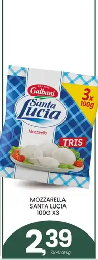 Despar Mozzarella Santa Lucia offerta