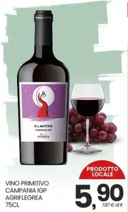 Despar Vino Primitivo Campania IGP Agriflegrea offerta