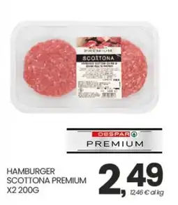 Despar Hamburger Scottona Premium offerta