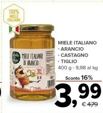 Todis Miele italiano offerta