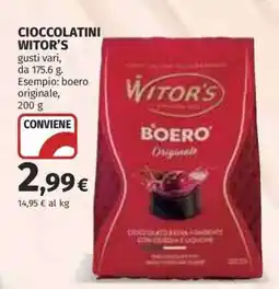 Coop Cioccolatini Witor's offerta