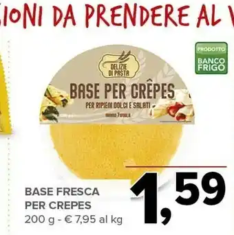 Todis Delizie di pasta base per crepes offerta