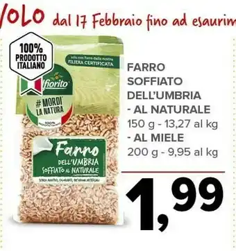 Todis Farro ricetta profumata rapidissime in cucina offerta