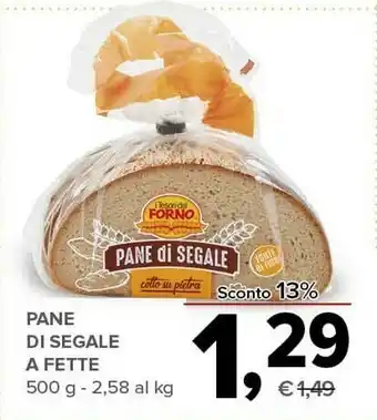 Todis Pane di segale a fette offerta