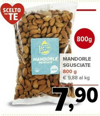 Todis Mandorle sgusciate 800 g offerta