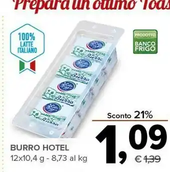 Todis Burro hotel offerta