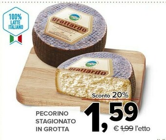 Pecorino stagionato in grotta