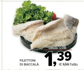 Todis Filettoni di baccalà offerta