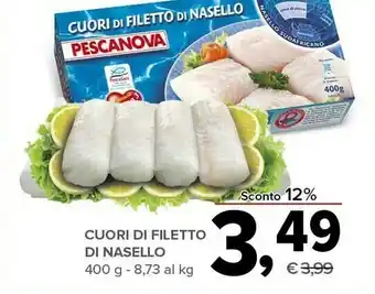 Todis Cuori di filetto di nasello 400 g offerta