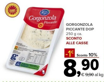 Todis Gorgonzola piccante dop offerta