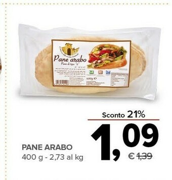 Todis Pane arabo offerta