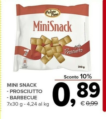 Todis Mini snack offerta