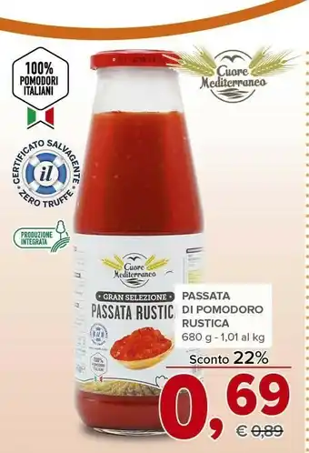 Todis Passata di pomodoro 680 g offerta