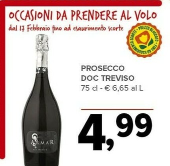 Todis Prosecco doc treviso offerta