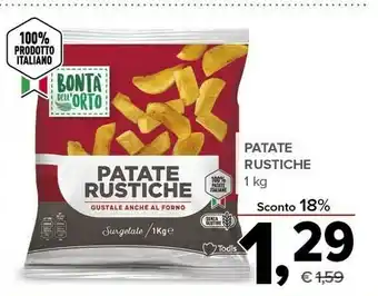 Todis Patate g 1000 offerta