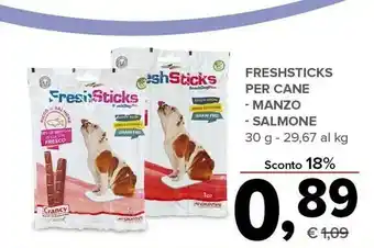 Todis Freshsticks per cane offerta