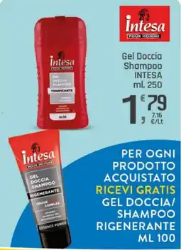 Supermercati Dok Intesa Gel Doccia Shampoo offerta