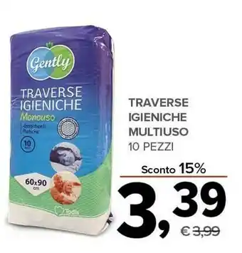 Gently traverse igieniche multiuso