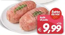 Iper Super Conveniente Rollè di pollo offerta