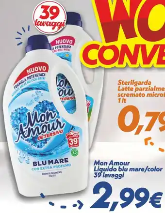 Mon Amour Liquido blu mare/color