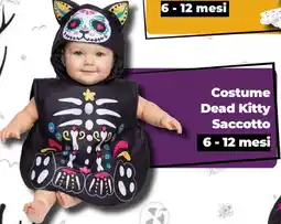 Iperbimbo Costume Dead Kitty Saccotto offerta