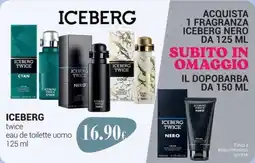 Tigotà Iceberg twice eau de toilette uomo offerta