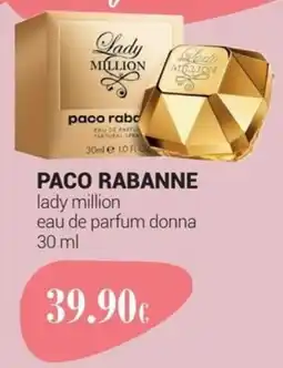 Tigotà Paco Rabanne lady million eau de parfum donna offerta