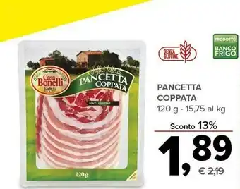 Todis Pancetta coppata offerta