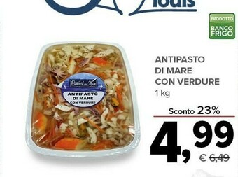 Todis Antipasto di mare con verdure offerta