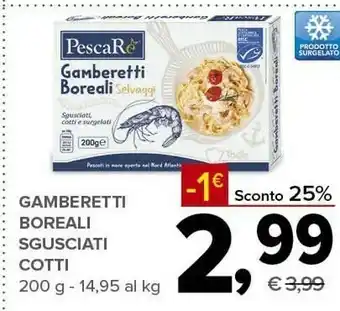 Todis Gamberetti boreali sgusciati cotti offerta