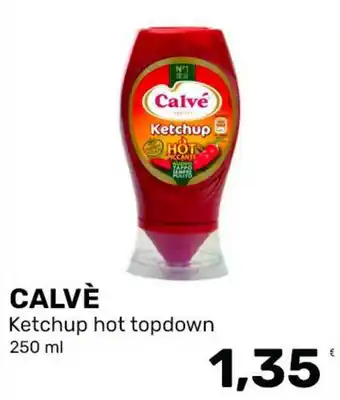 Calvé Ketchup hot topdown