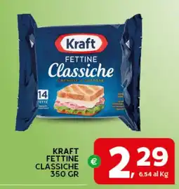 Extra Supermercati Kraft Fettine Classiche offerta
