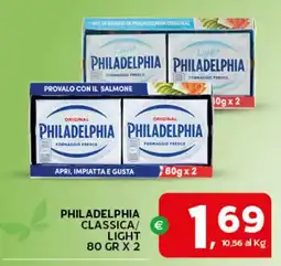 Extra Supermercati Philadelphia classica/light offerta
