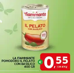 Extra Supermercati La Fiammante Pomodoro Il Pelato con Basilico offerta