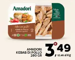 Extra Supermercati Amadori kebab di pollo offerta