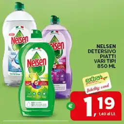 Extra Supermercati Nelsen Detersivo Piatti offerta