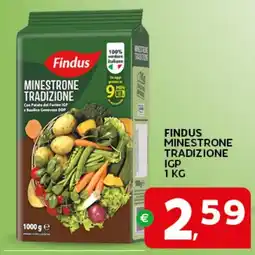 Extra Supermercati Findus Minestrone Tradizione offerta