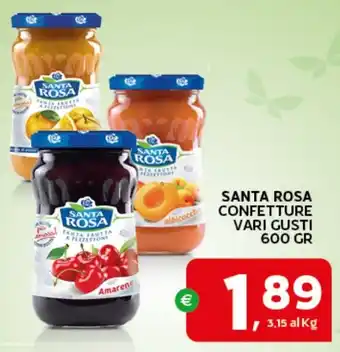 Santa Rosa confetture vari gusti