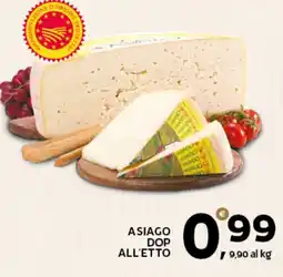 Extra Supermercati Asiago Dop offerta