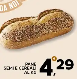 Extra Supermercati Pane semi e cereali offerta