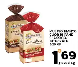Extra Supermercati Mulino Bianco Cuor di Pane Classico/Integrale offerta
