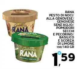 Extra Supermercati Rana pesto alla genovese offerta