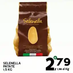 Extra Supermercati Selenella patate offerta